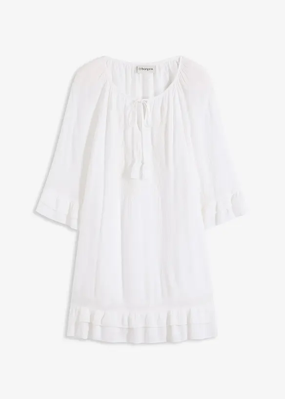 Abito in stile bohémien con ricamo, bonprix