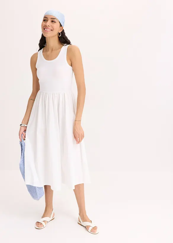 Abito di jersey in materiale misto, bonprix