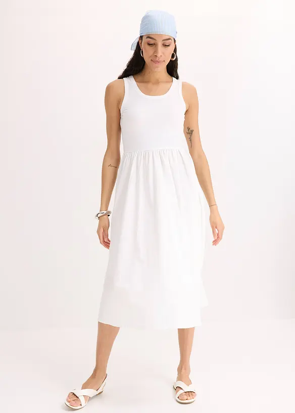 Abito di jersey in materiale misto, bonprix