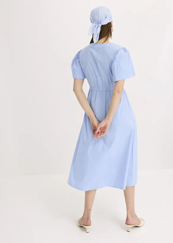Abito midi con maniche ampie, bonprix