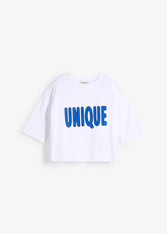 T-shirt in puro cotone, bonprix