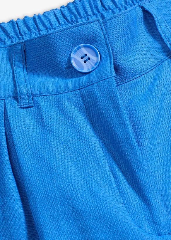 Pantaloni a palazzo in fresco misto lino, bonprix