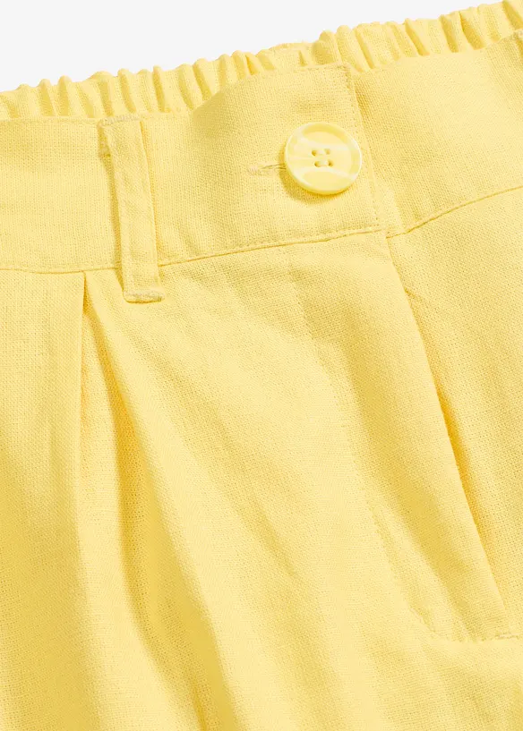 Pantaloni a palazzo in fresco misto lino, bonprix