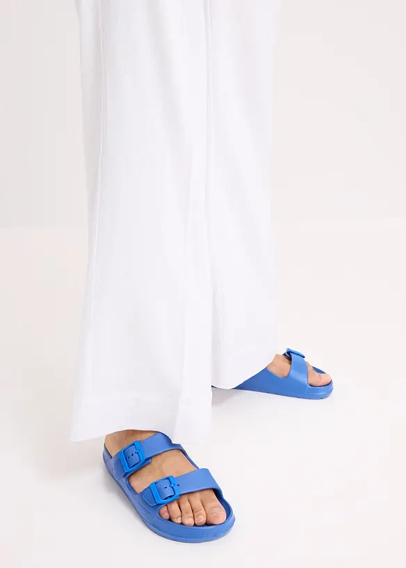 Pantaloni a palazzo in fresco misto lino, bonprix