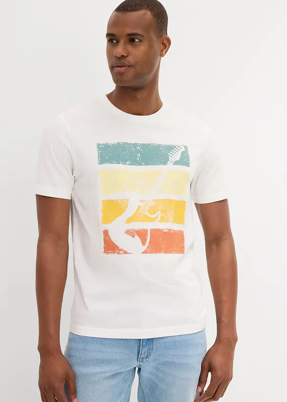 T-shirt in puro cotone biologico, bonprix