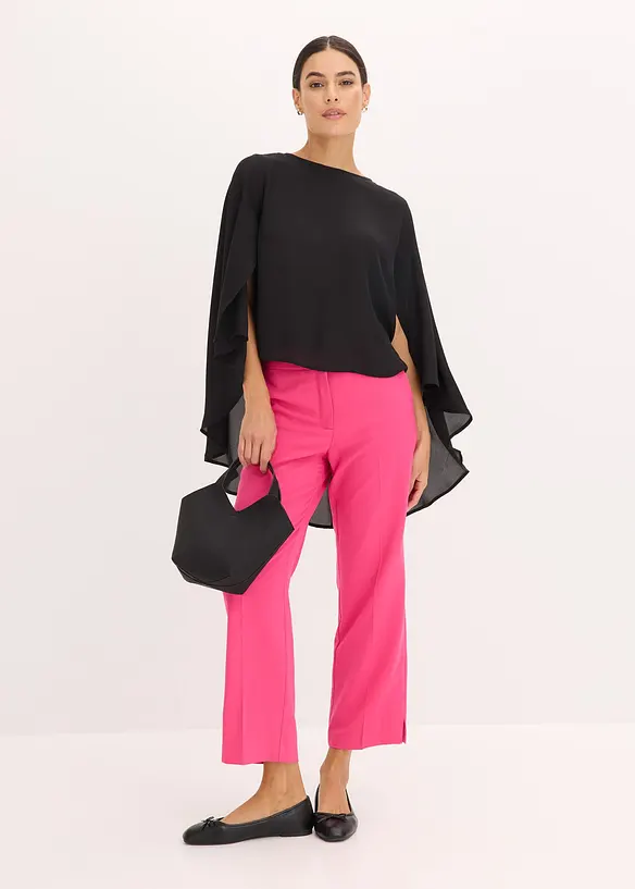 Blusa con mantella, bonprix