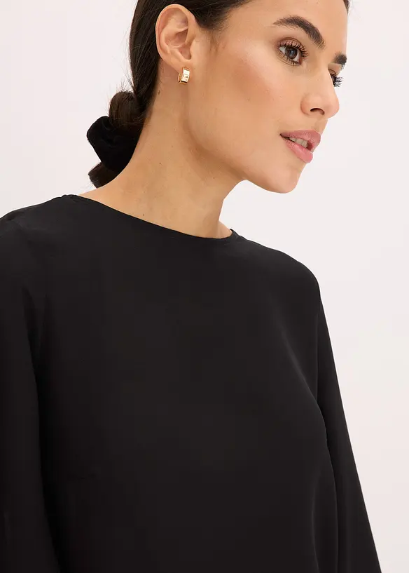Blusa con mantella, bonprix