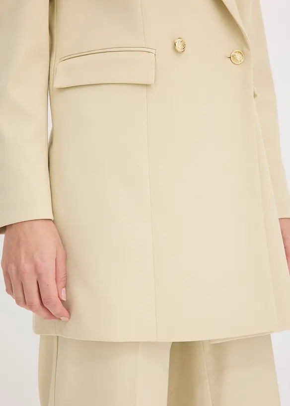 Blazer lungo con abbottonatura decorativa, bonprix