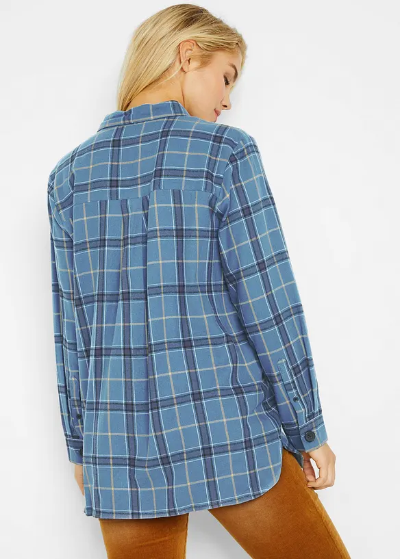 Camicia in flanella particolarmente calda, bonprix