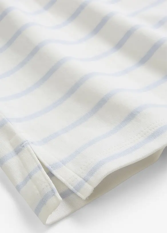 Maglia a righe in puro cotone biologico, bonprix
