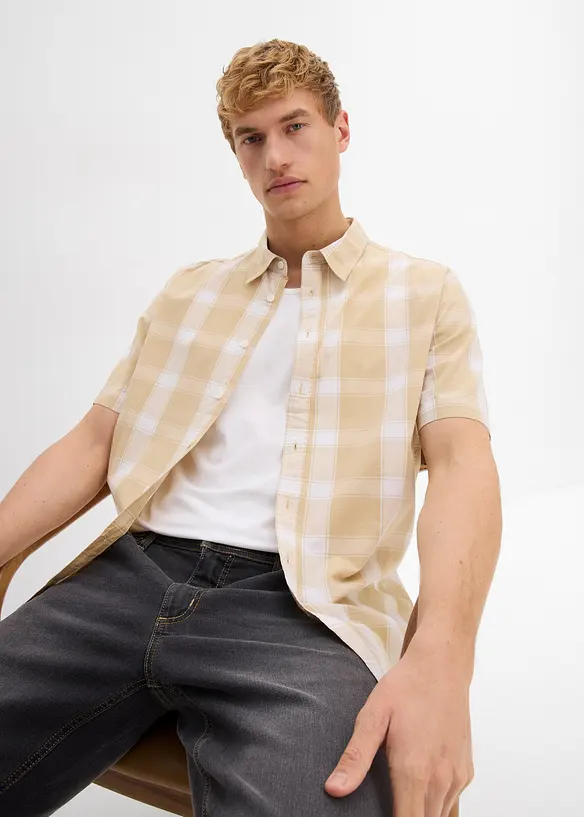 Camicia a maniche corte, bonprix