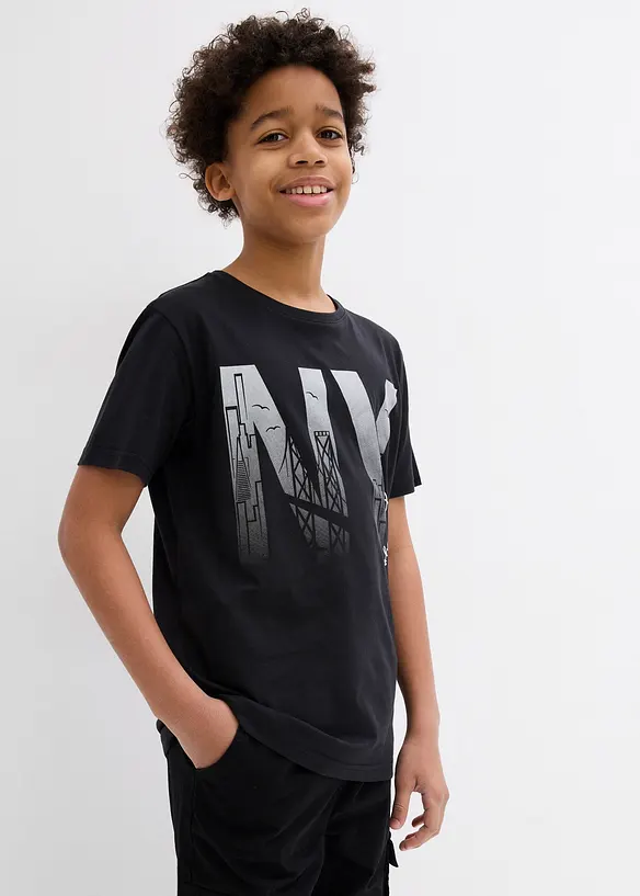 T-shirt in puro cotone biologico, bonprix