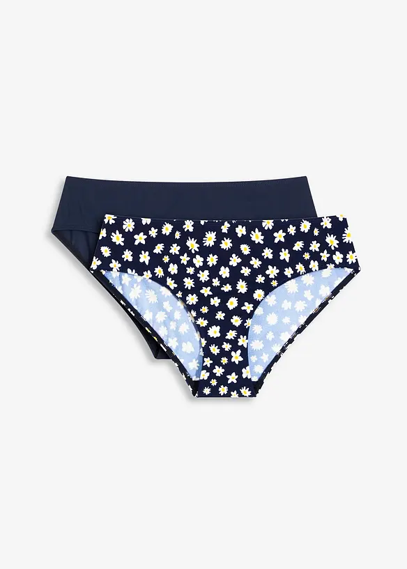 Slip per bikini (pacco da 2), bonprix