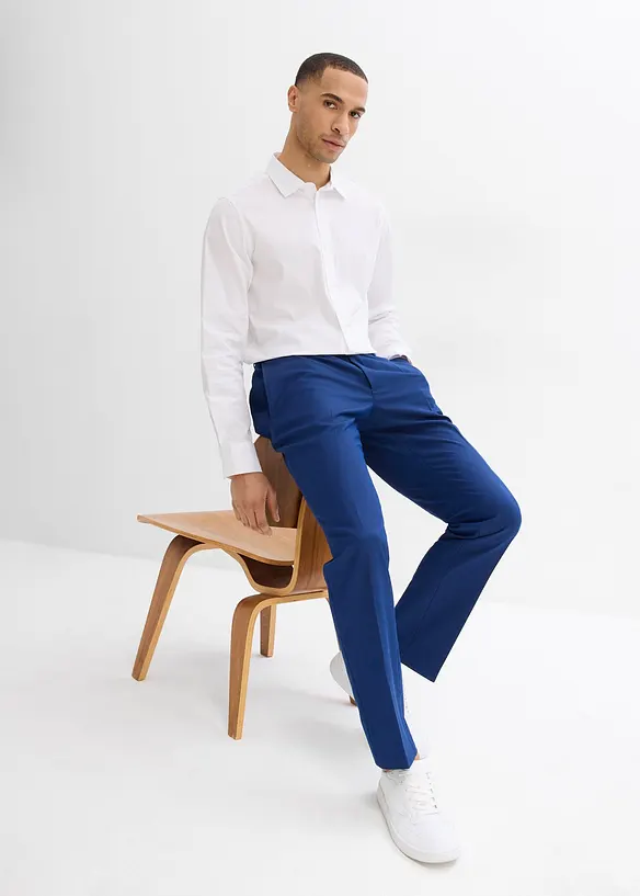 Pantaloni eleganti elasticizzati, slim fit, bonprix