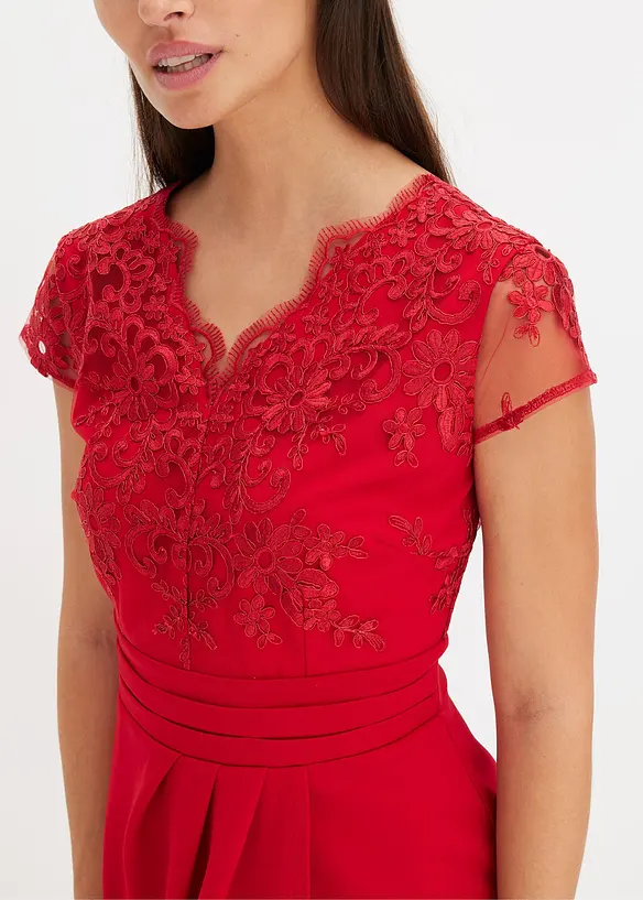 Abito con pizzo, bonprix