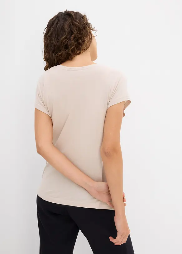 T-shirt in viscosa morbida, bonprix
