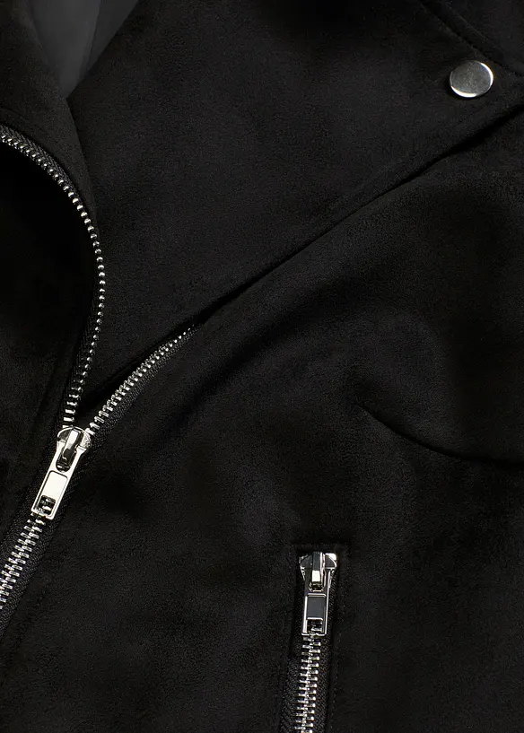 Giacca cropped in similpelle, bonprix