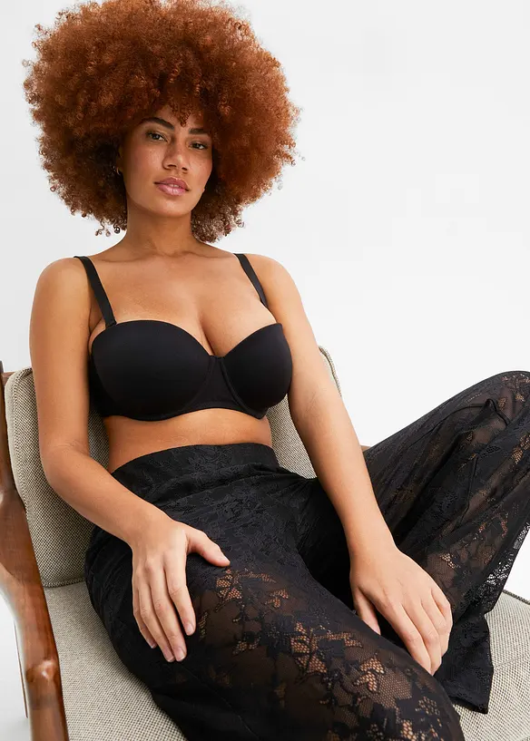 Reggiseno multiway con ferretto e cotone biologico (pacco da 2), bonprix