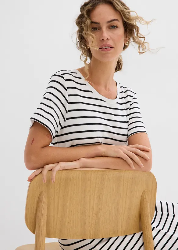 Abito in jersey di puro cotone, bonprix