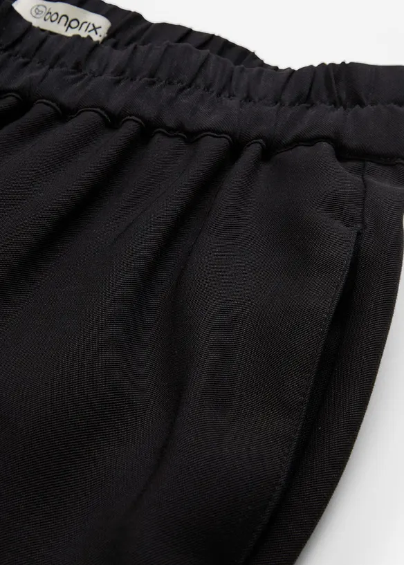 Pantaloni culotte in misto viscosa morbido, bonprix