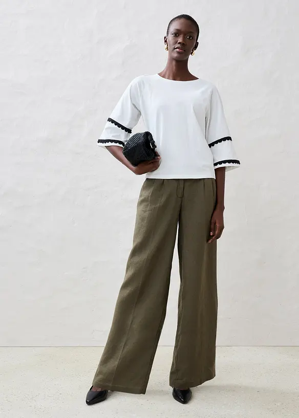 Maglia in misto seta, bonprix