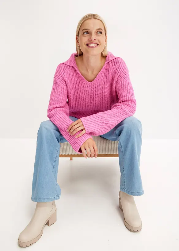 Maglione in filato grosso, bonprix