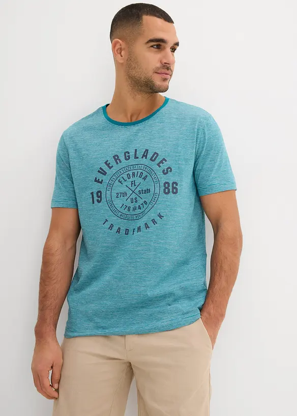 T-shirt in puro cotone (pacco da 2), bonprix