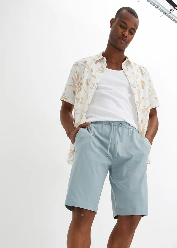 Bermuda in jersey leggero (pacco da 2), bonprix