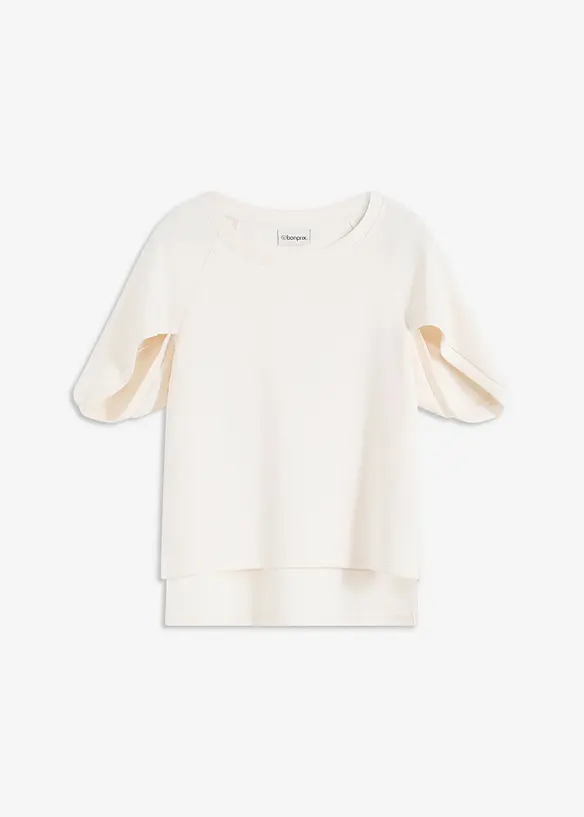 Maglia oversize in misto viscosa fluente, bonprix