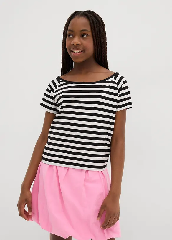 Maglia in misto cotone elasticizzato, bonprix