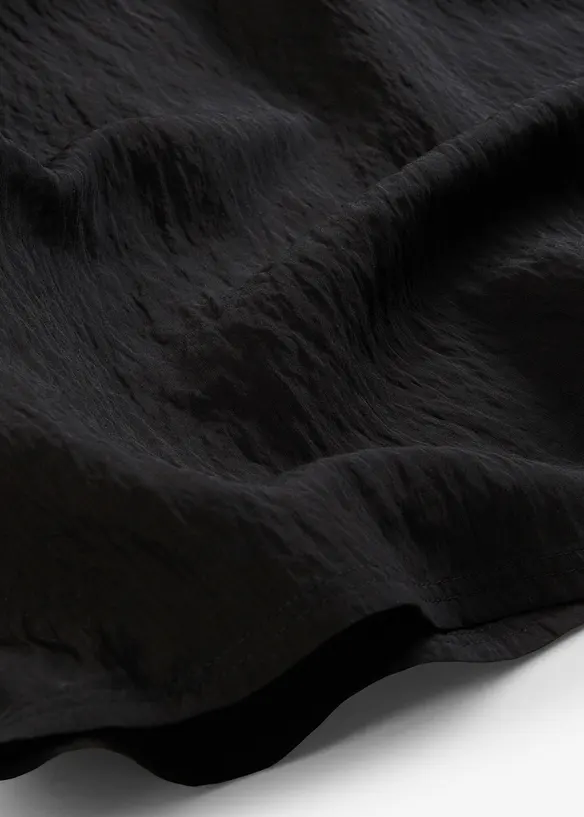 Top in misto viscosa crinkle, bonprix