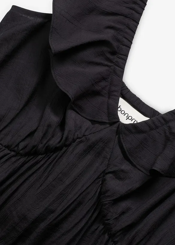 Abito con spalline in misto viscosa fine, bonprix