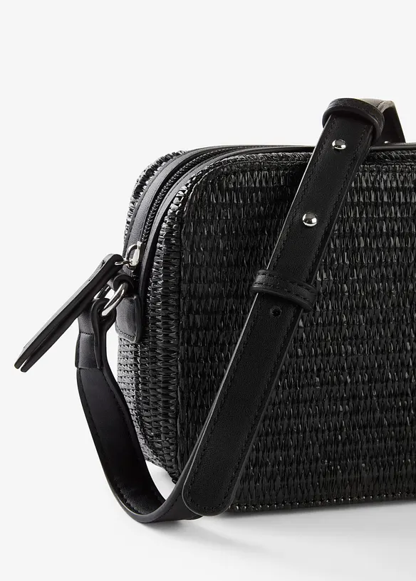 Borsa a tracolla in simil paglia, bonprix