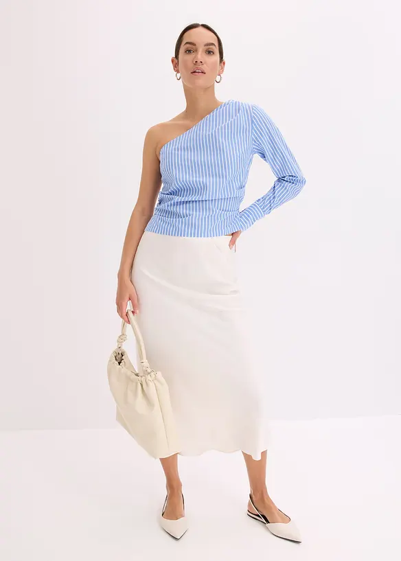 Blusa monospalla, bonprix