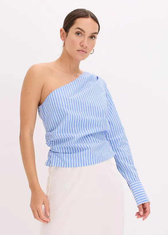 Blusa monospalla, bonprix