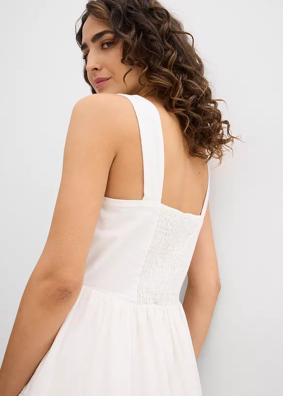 Miniabito in misto lino, bonprix