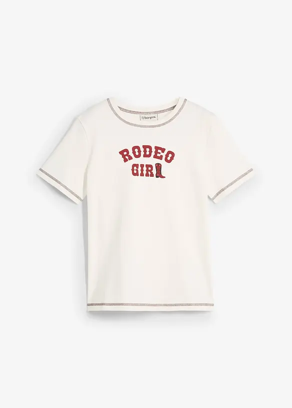 T-shirt in puro cotone biologico, bonprix
