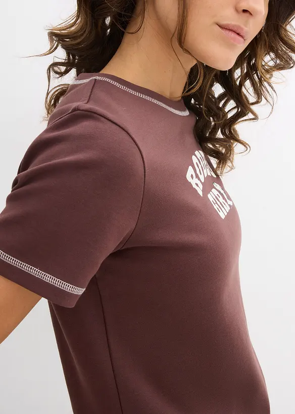 T-shirt in puro cotone biologico, bonprix