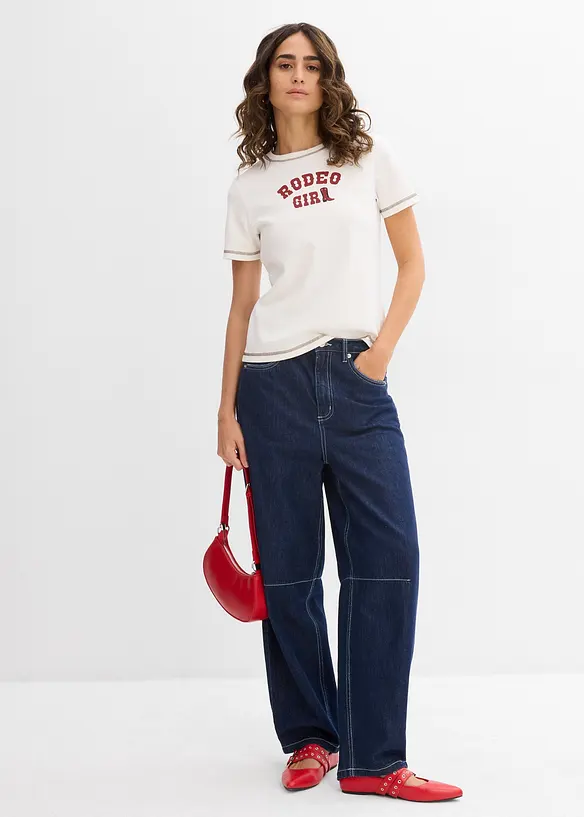T-shirt in puro cotone biologico, bonprix