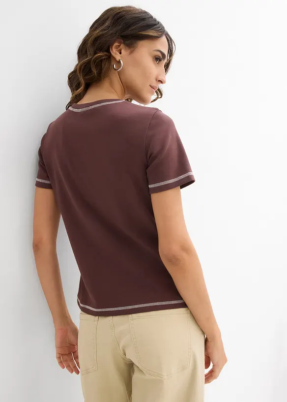 T-shirt in puro cotone biologico, bonprix