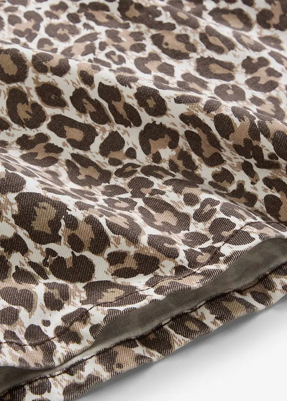 Miniabito in misto cotone elasticizzato, bonprix