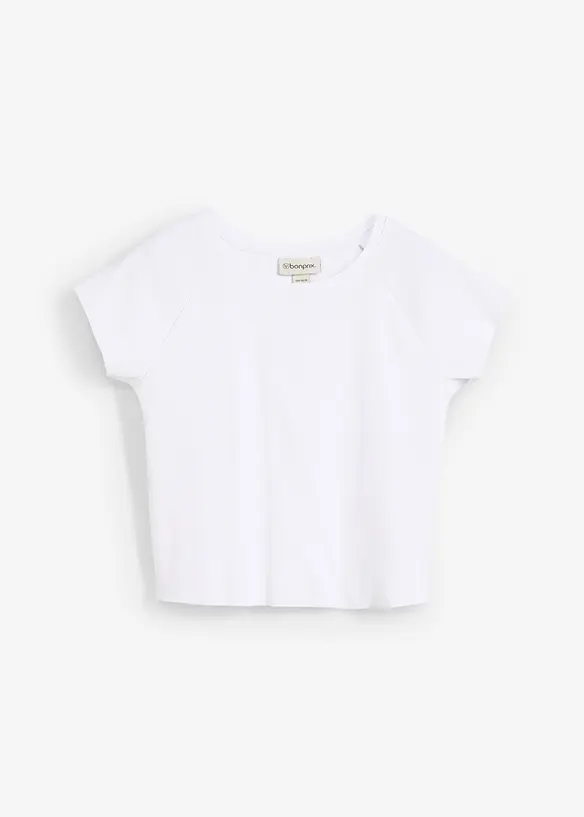Maglia cropped a costine, bonprix