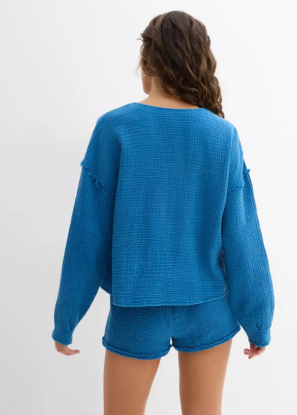 Blusa in puro cotone, bonprix