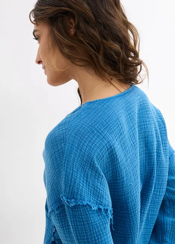 Blusa in puro cotone, bonprix