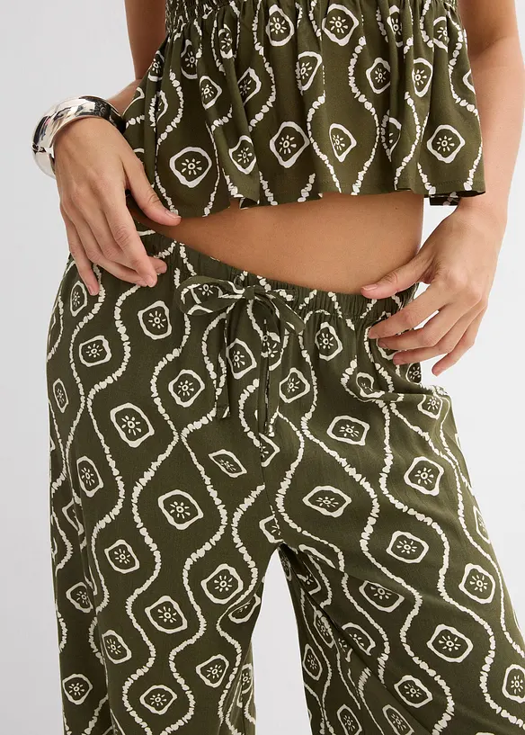 Pantaloni in viscosa fluente, bonprix