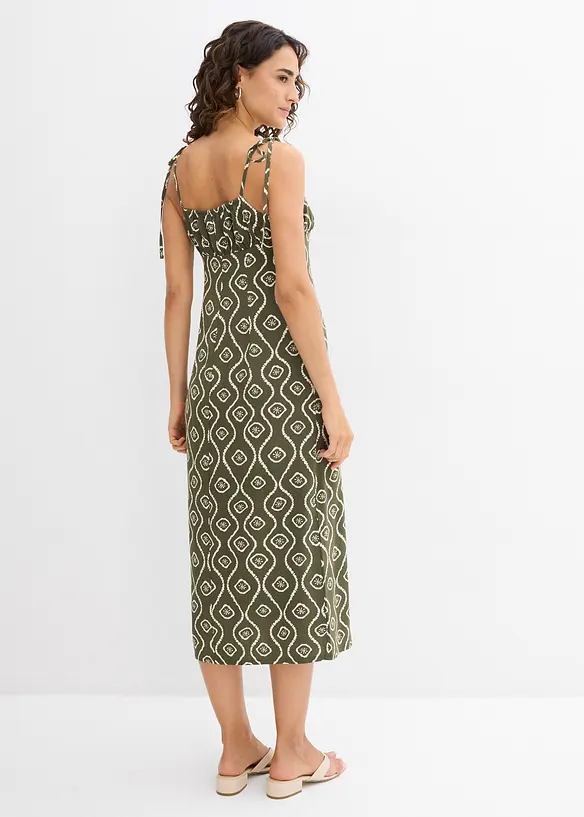 Abito midi in viscosa fluente, bonprix