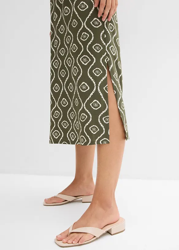 Abito midi in viscosa fluente, bonprix