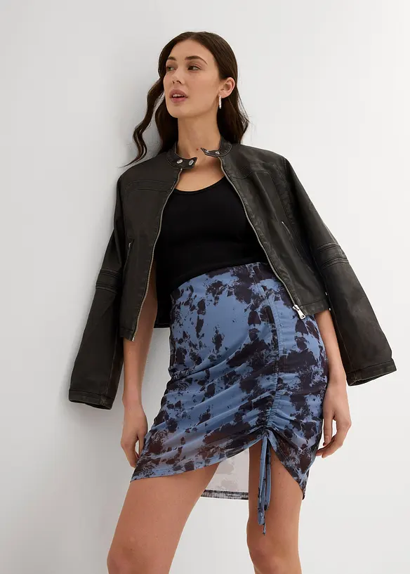 Minigonna in mesh, bonprix