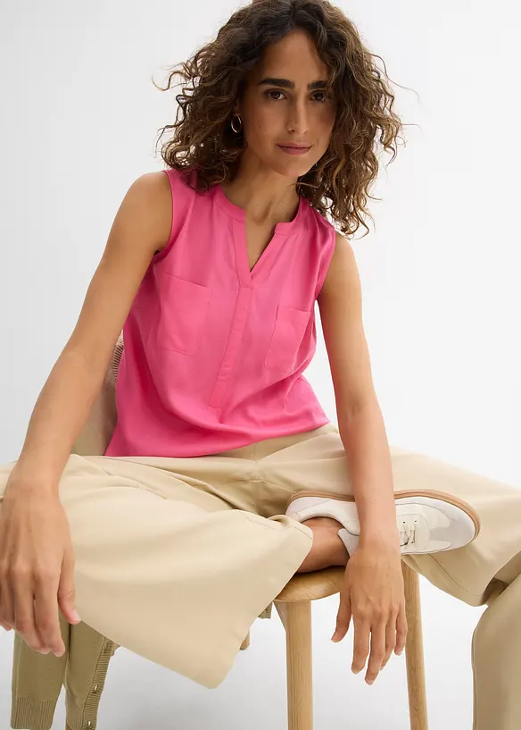 Top in viscosa fluente, bonprix