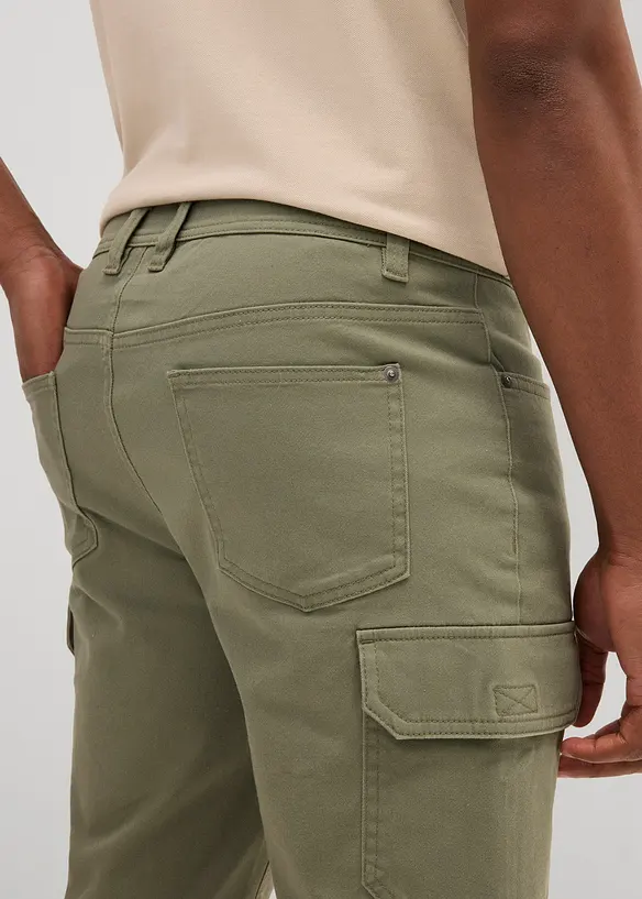 Bermuda elasticizzati, slim fit, bonprix